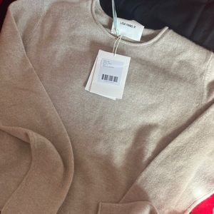 Brand: Lisa Yang crew neck sweater 100% cashmere